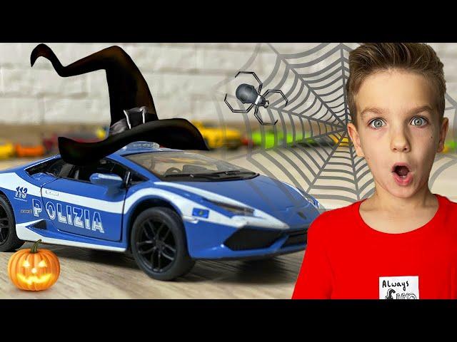 Mark and Cars kids stories about Halloween