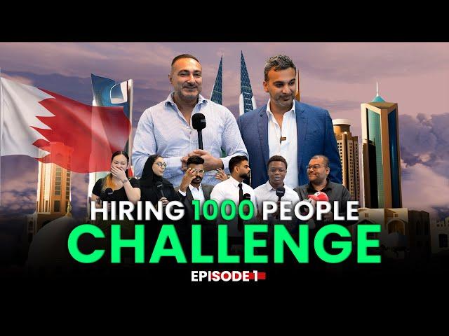 How to Get a Job in Bahrain  | Hiring 1,000 Sales People & Creating Sales Success in #Bahrain