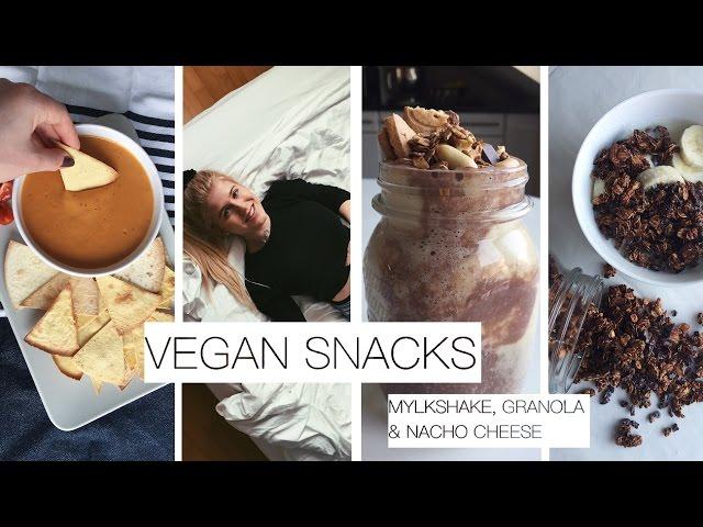 VEGAN SNACKS // NACHO CHEESE, MYLKSHAKE