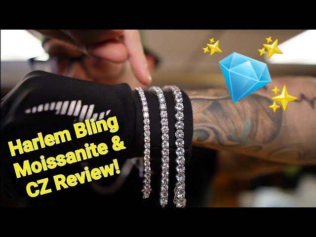 Harlem Bling CZ & Moissanite Tennis Chain Review