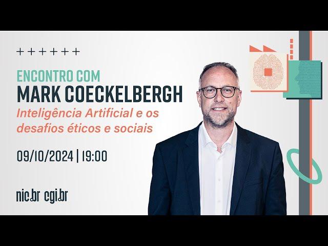 Encontro com Mark Coeckelbergh - IA e os desafios éticos e sociais - Áudio Original