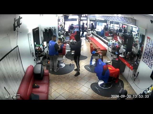 Frightening armed robberies caught on camera in Paterson