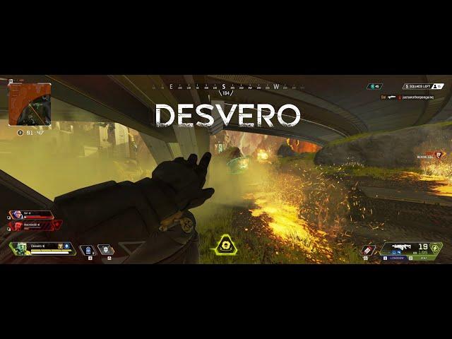 Desvero goes burrr in Apex Legends