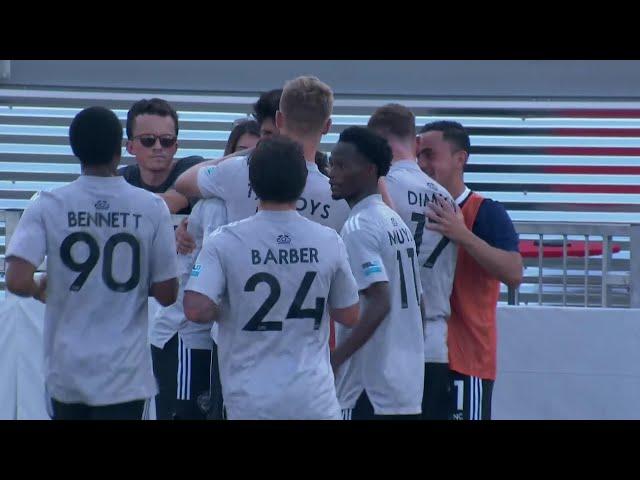 Héctor Acosta with a Goal vs. Chattanooga Red Wolves SC