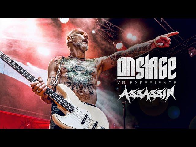 ON STAGE - ASSASSIN "The Swamp Thing" | 3D VR 180° Live Music Video