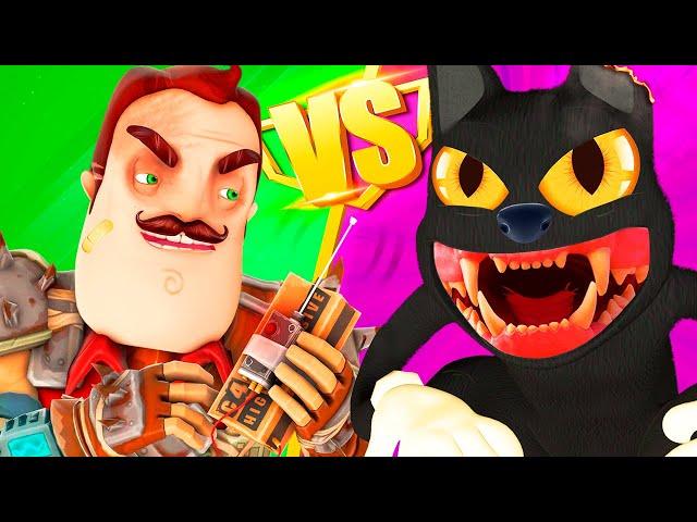 Cartoon Cat vs Hello Neighbor - THE MOVIE (All Episodes Compilation Bob Animation Creepypasta 3D)