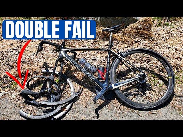 A FRIGHTENING MAVIC CARBON WHEEL FAIL (at speed)