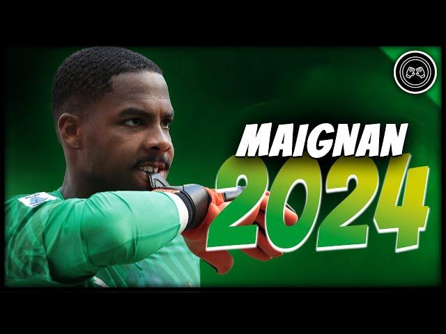 Mike Maignan 2023/24 ● The Wall ● Crazy Saves & Passes , Skills | FHD