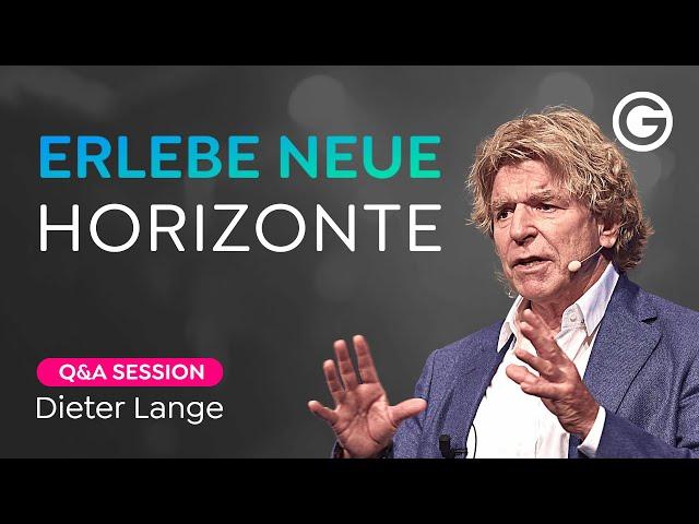 Dein Weg in ein erfülltes Leben: Q&A-Session mit Dieter Lange