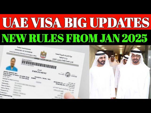 UAE Visa Update 5th October 2024 || Dubai Work Visa Latest Update || UAE Work Visa Latest News