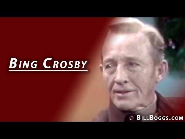 Bing Crosby Full Interview with Bill Boggs