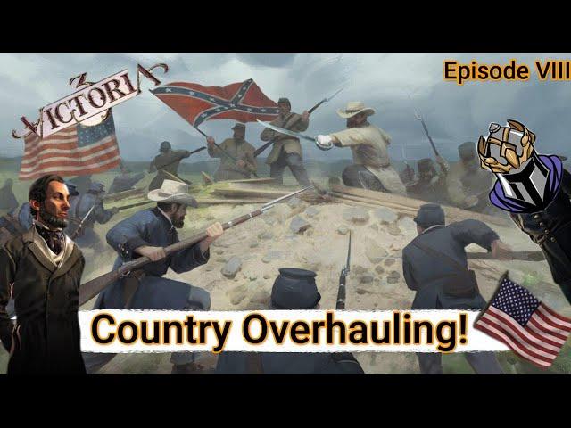 Country Overhauling! - Colonel Plays - Victoria 3 - United States - Episode 8