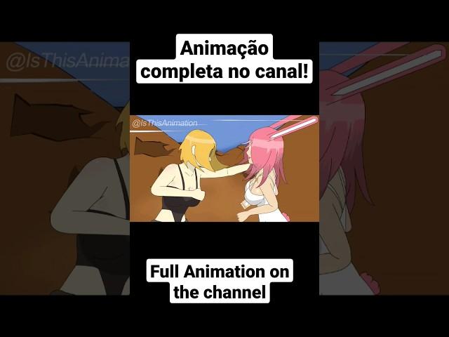 Bunny Girl VS Power Girl Animation #animation  #animação  #bunnygirl  #animationmeme