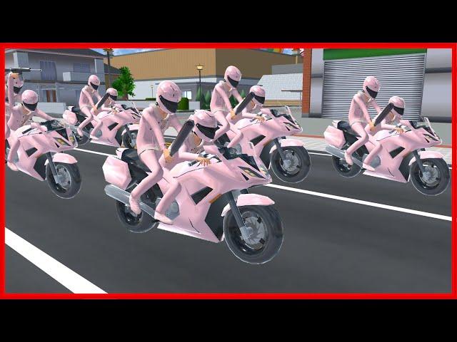 Motorcycle Gang || SAKURA School Simulator