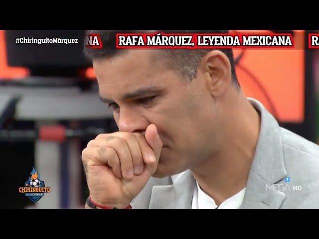 RAFA MÁRQUEZ ROMPE EN LLANTO EN EL CHIRINGUITO