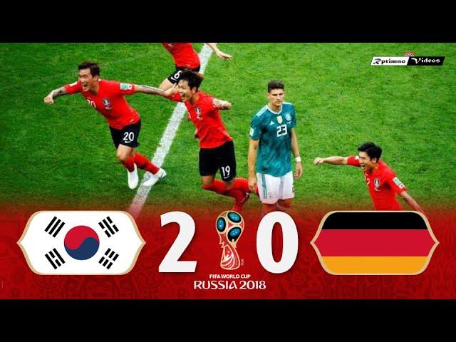 South Korea 2 x 0 Germany ● 2018 World Cup Extended Goals & Highlights HD