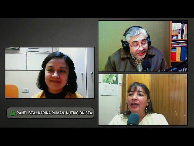 En vivo // Panelista: Karina Román, Nutricionista