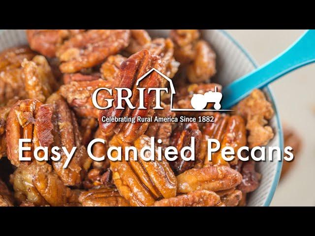 Easy Candied Pecans