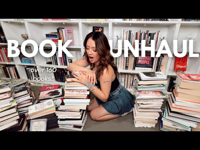 HUGE BOOK UNHAUL... saying goodbye to 160+ books