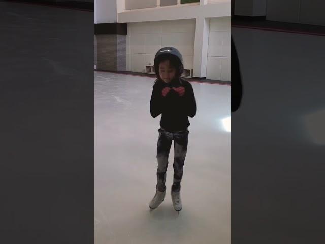 Scratch Spin - Claire Figure Skating #iceskating #figureskating #claire #gurung #spin #scratch