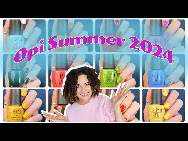 New Opi Summer 2024 "My Me Era" Collection | Review with lots of comparisons!