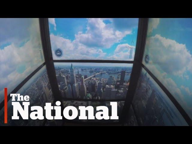 View from the One World Trade Center observation deck