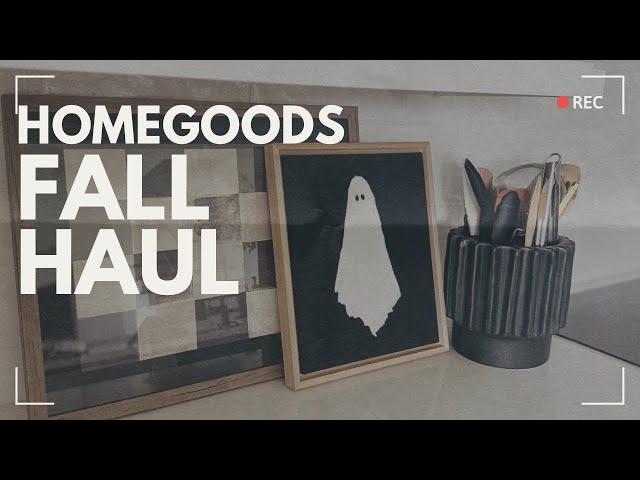 SHOP WITH ME | FALL HAUL | KIRKLANDS, HOMEGOODS, TJMAXX, AND MARSHALLS