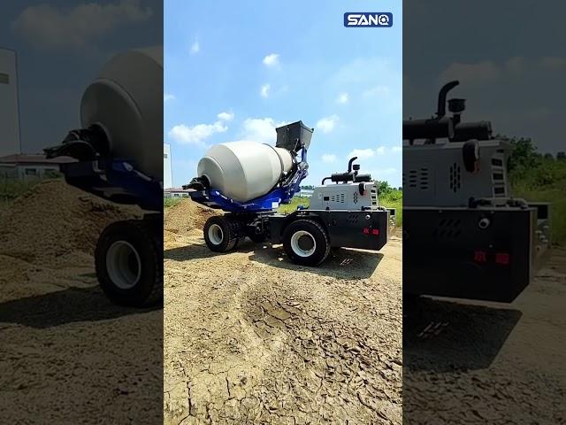 Concrete Mixer Truck | self loading, self discharging