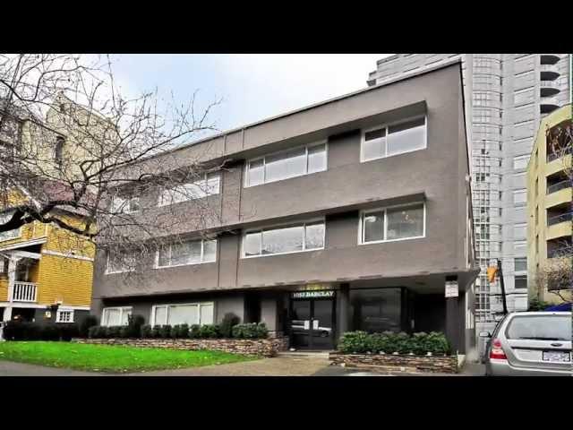 Gordon Nelson Inc. 1057 Barclay Street West End Apartment Rental