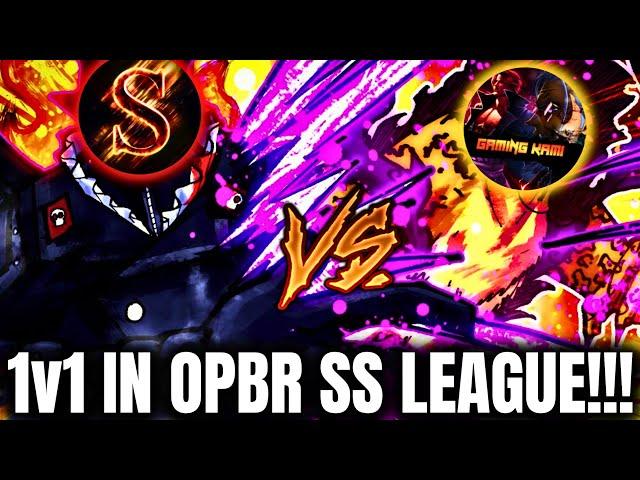 I Matched With @syuopbr Using Lucci?!  1v1 Match in OPBR SS League! | One Piece Bounty Rush OPBR