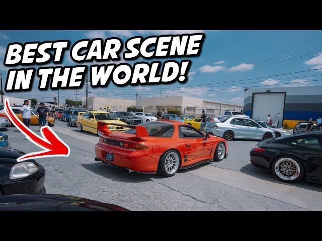 I took my TWIN TURBO 3000GT to a HUGE California Car Meet & Saw THIS!