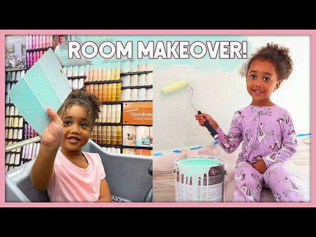 Decorating Ziya’s Room! | Kids Bedroom Makeover