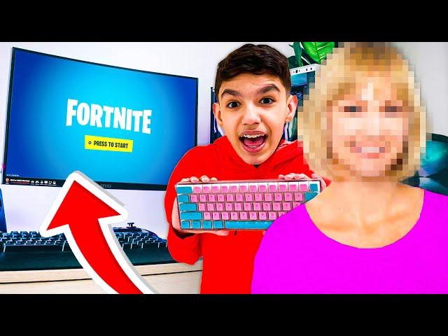 I Played Arena But My MOM Chooses My Setup! (MOM REVEAL)