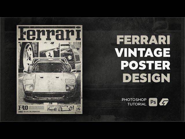 How To Make a Vintage Poster - Photoshop Tutorial