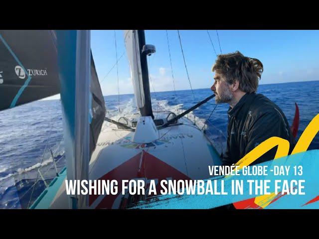 Wishing For A Snowball In The Face - Day 13 - Vendée Globe