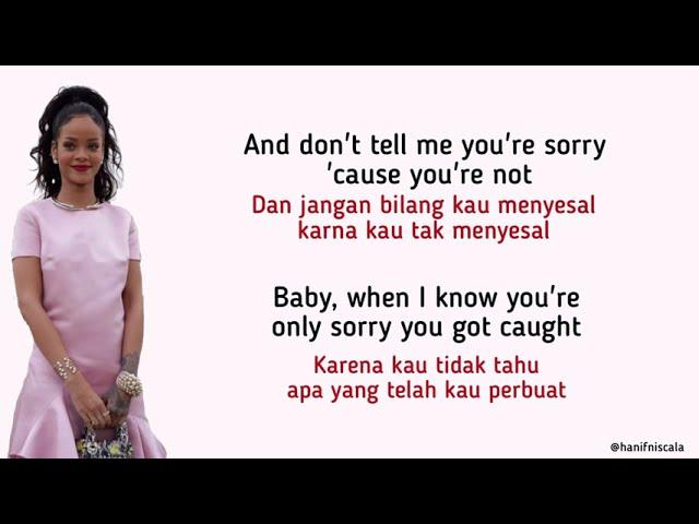 Rihanna - Take A Bow | Lirik Terjemahan