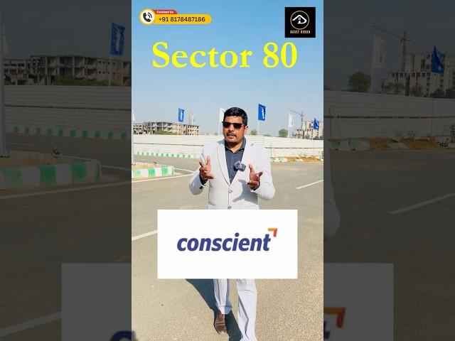 Conscient Sector 80 Update || Asset Dekho