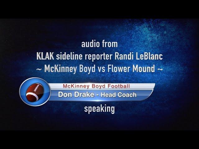 Sports Talk - Post Game - McKinney Boyd vs Flower Mound