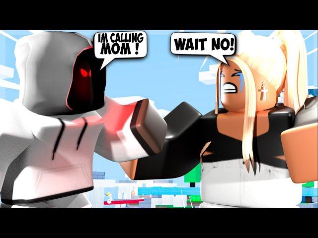 My LITTLE SISTER Was Being TOXIC, So I CALLED My MOM.. (Roblox Bedwars)