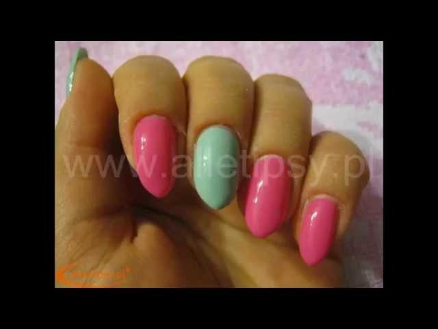 Manicure hybrydowy ShS - kolory lakierów żelowych na paznokciach