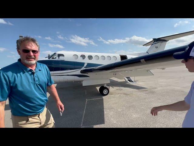 EXTERIOR PREFLIGHT KING AIR 360 // INITIAL TRAINING