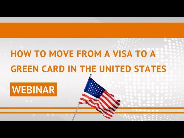 How to Move from a Visa to a Green Card in the United States #GreenCard #Visa #Immigration