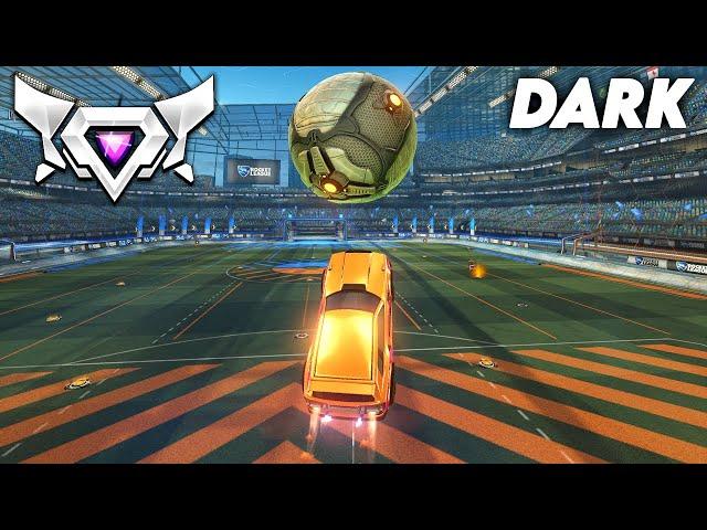 1 HOUR of DARK Rocket League Gameplay (SSL 2v2)