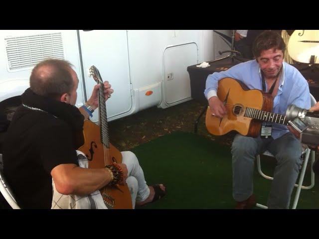 Boulou & Elios Ferré - Montagne Sainte-Genevieve 33. Django Reinhardt Festival Samois sur Saine 2012