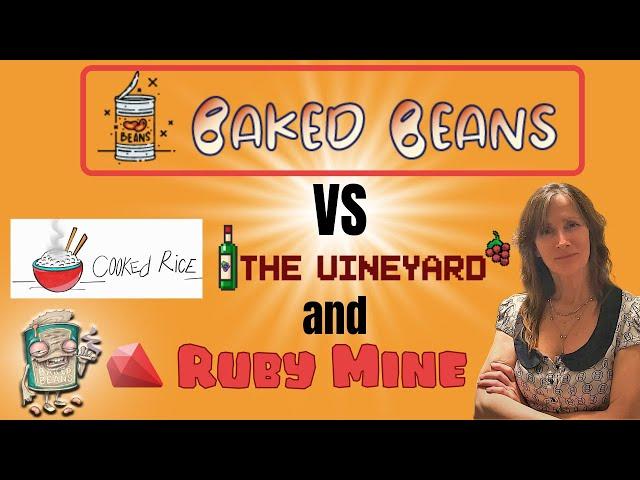 Baked Beans Miner VS Ruby Mine, Vineyard & Cooked Rice | The Real Difference Between these D'apps