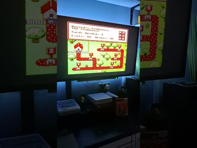 When fast food restaurants make video games.... #nesgames ##nesnostalgia #gamesroom