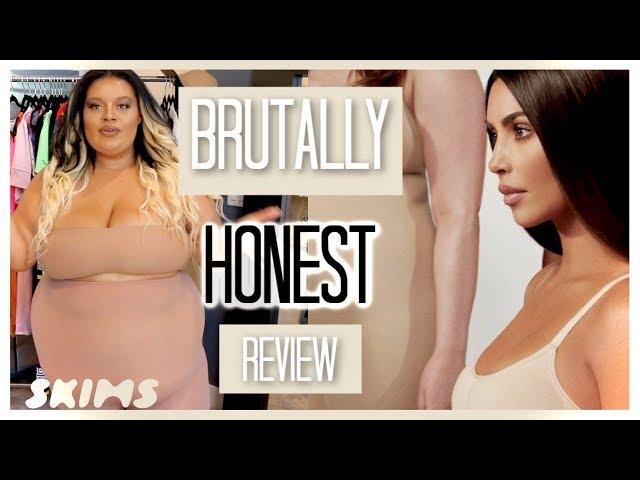 SKIMS Try-On BRUTALLY HONEST review! Kim Kardashian's Shapewear