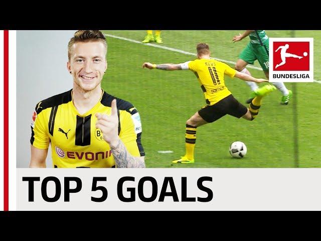 Marco Reus - Top 5 Goals - 2016/17 Season