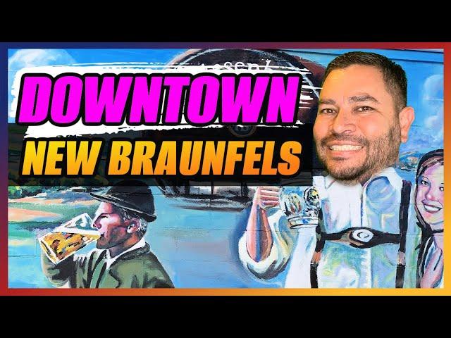 Walking Tour of DOWNTOWN NEW BRAUNFELS, TX