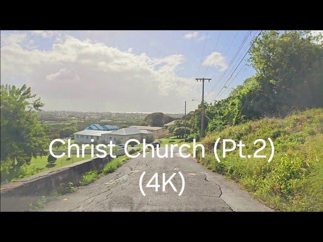 Driving in Barbados - Exploring The Parish of Christ Church (Part.2) (4K)